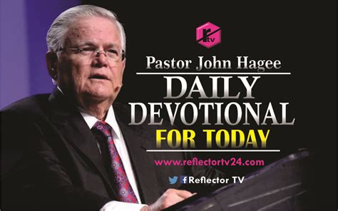 Whether you are the least productive or the most productive branch, He holds you securely. . John hagee daily devotions